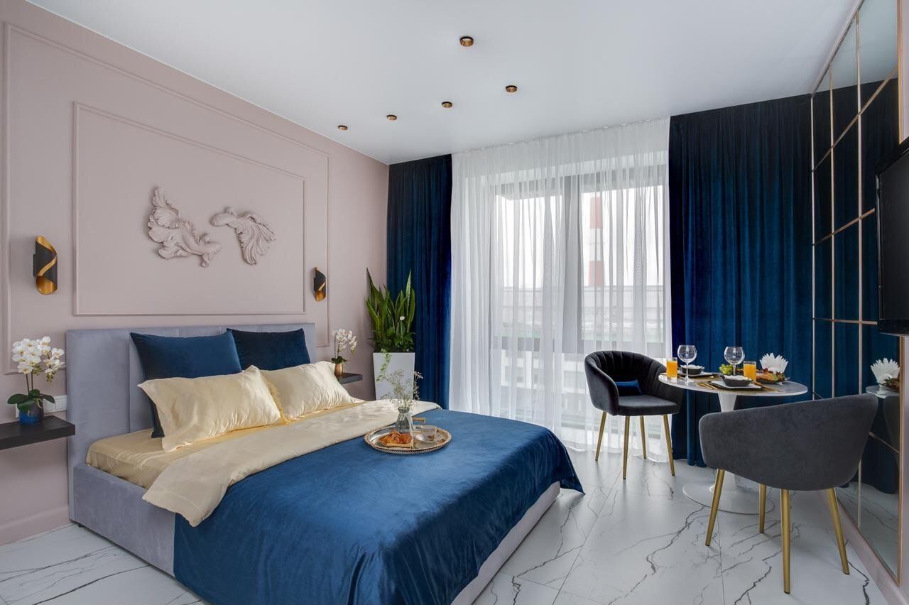 Дизaйнерскиe апаpтаменты в башне Bеrlin ЖK